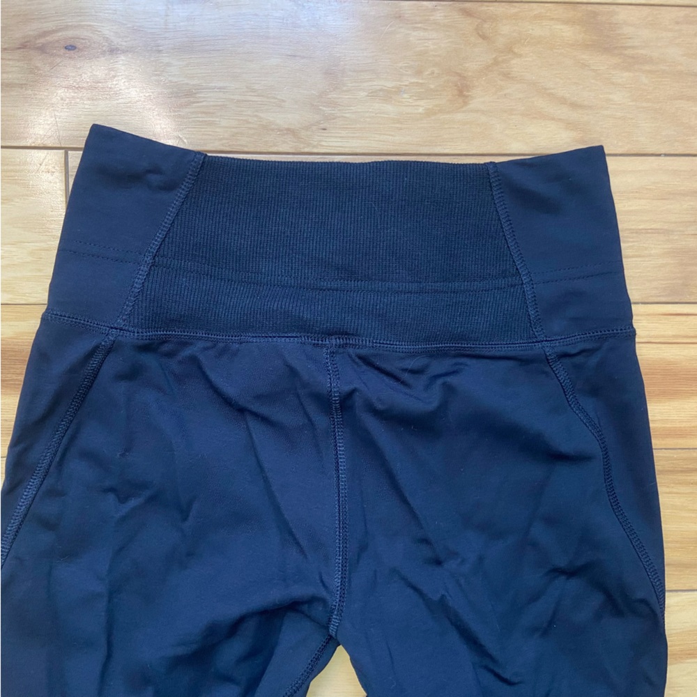 Women’s Adidas Joggers Sz XXS Black High Rise‎ Cuffed Pants - Picture 4 of 9